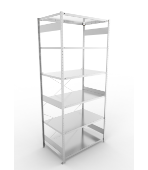 Fachbodenregal Grundregal 3000×1300×800 mm, 230 kg Fachlast 
