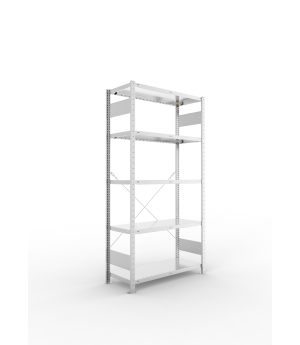 Fachbodenregal Grundregal 2000×1000×400 mm, 230 kg Fachlast 