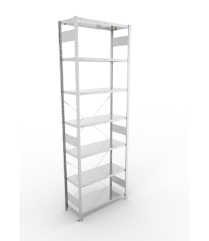 Fachbodenregal Grundregal 3000×1000×400 mm, 230 kg Fachlast 