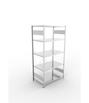 Fachbodenregal Grundregal 2000×1000×600 mm, 230 kg Fachlast 