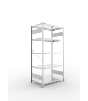 Fachbodenregal Grundregal 2000×1000×600 mm, 230 kg Fachlast 