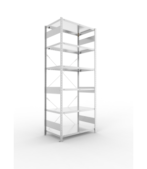 Fachbodenregal Grundregal 2500×1000×600 mm, 230 kg Fachlast 