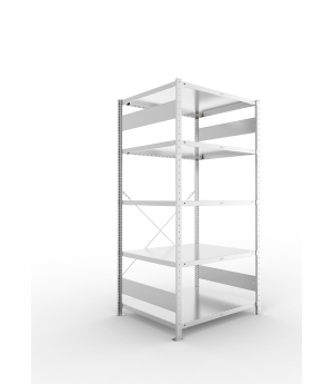 Fachbodenregal Grundregal 2000×1000×800 mm, 230 kg Fachlast 