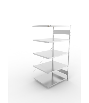 Fachbodenregal Anbauregal 2000×1000×800 mm, 230 kg Fachlast 