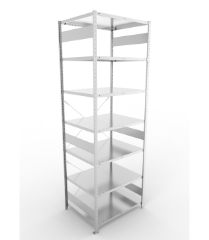 Fachbodenregal Grundregal 3000×1000×800 mm, 230 kg Fachlast 