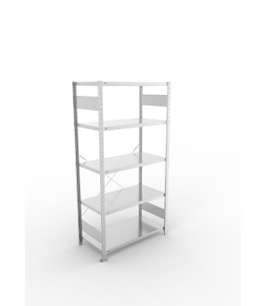 Fachbodenregal Grundregal 2000×1000×500 mm, 330 kg Fachlast 