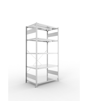 Fachbodenregal Grundregal 2000×1000×600 mm, 330 kg Fachlast 