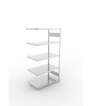 Fachbodenregal Anbauregal 2000×1000×600 mm, 330 kg Fachlast 