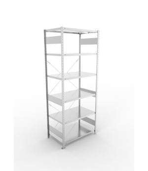 Fachbodenregal Grundregal 2500×1000×600 mm, 330 kg Fachlast 