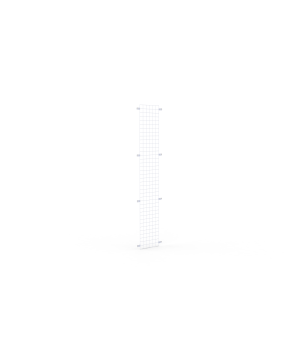 Draht-Seitenwand 2000 x 400 mm CLIP verzinkt – META