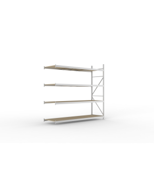 Weitspannregal Anbauregal 2500×2600×800 mm, 490 kg Fachlast 