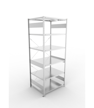 Fachbodenregal Grundregal 2500×1000×800 mm, 330 kg Fachlast 
