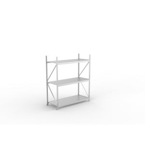 Weitspannregal Grundregal 2200×1800×800 mm, 600 kg Fachlast 