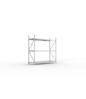 Weitspannregal Grundregal 2200×2200×800 mm, 600 kg Fachlast