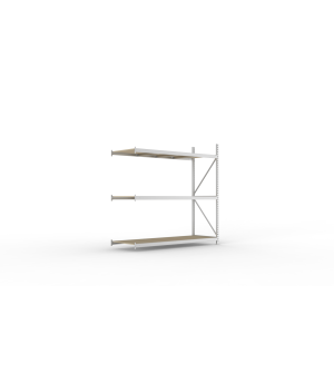 Weitspannregal Anbauregal 2200×2200×800 mm, 600 kg Fachlast 