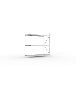 Weitspannregal Anbauregal 2200×2200×800 mm, 600 kg Fachlast 