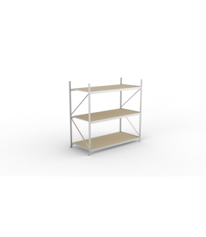 Weitspannregal Grundregal 2200×2200×1050 mm, 600 kg Fachlast
