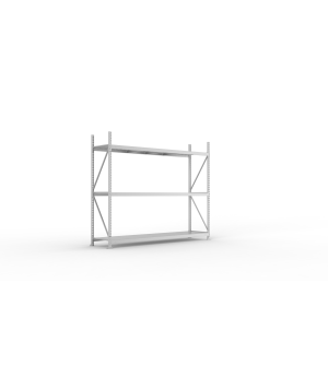 Weitspannregal Grundregal 2200×2600×650 mm, 490 kg Fachlast