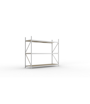 Weitspannregal Grundregal 2200×2600×800 mm, 490 kg Fachlast