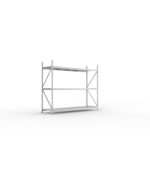 Weitspannregal Grundregal 2200×2600×800 mm, 490 kg Fachlast
