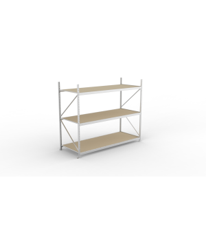Weitspannregal Grundregal 2200×2600×1050 mm, 490 kg Fachlast