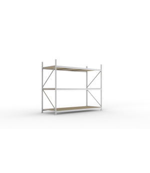 Weitspannregal Grundregal 2200×2600×1050 mm, 490 kg Fachlast
