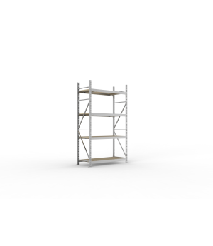Weitspannregal Grundregal 2500×1400×650 mm, 600 kg Fachlast