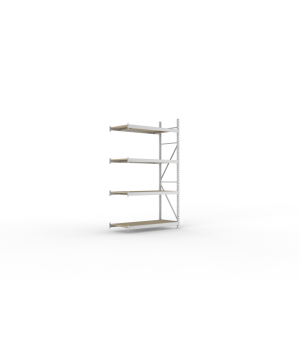 Weitspannregal Anbauregal 2500×1400×650 mm, 600 kg Fachlast 