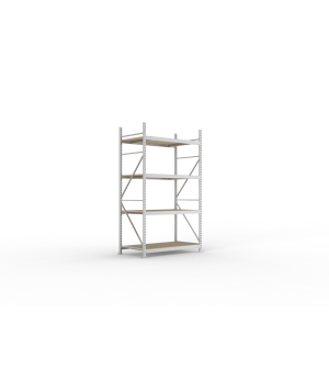 Weitspannregal Grundregal 2500×1400×800 mm, 600 kg Fachlast