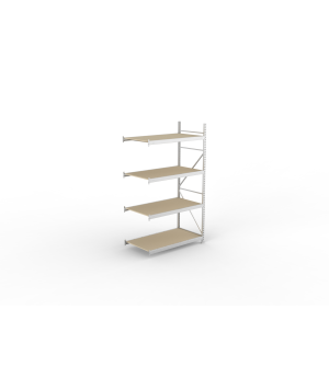 Weitspannregal Anbauregal 2500×1400×800 mm, 600 kg Fachlast 