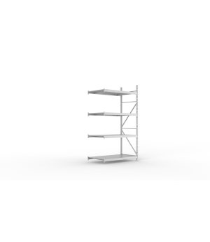 Weitspannregal Anbauregal 2500×1400×800 mm, 600 kg Fachlast 