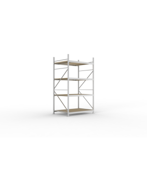 Weitspannregal Grundregal 2500×1400×1050 mm, 600 kg Fachlast