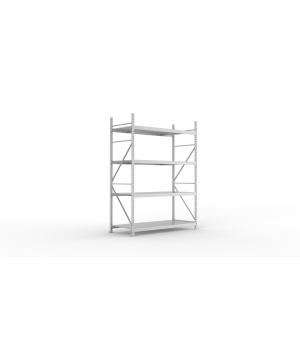 Weitspannregal Grundregal 2500×1800×800 mm, 600 kg Fachlast