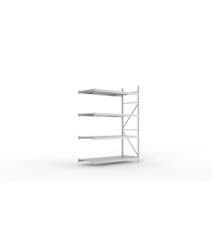 Weitspannregal Anbauregal 2500×1800×800 mm, 600 kg Fachlast 
