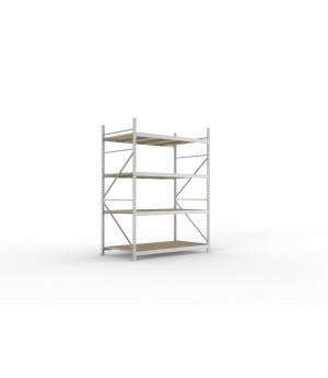 Weitspannregal Grundregal 2500×1800×1050 mm, 600 kg Fachlast