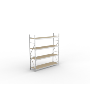 Weitspannregal Grundregal 2500×2200×650 mm, 600 kg Fachlast 