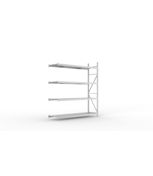 Weitspannregal Anbauregal 2500×2200×650 mm, 600 kg Fachlast 