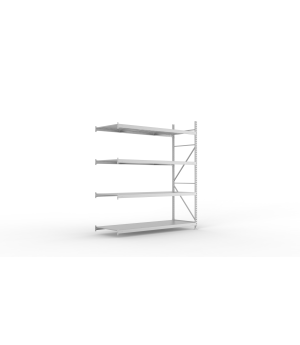 Weitspannregal Anbauregal 2500×2200×800 mm, 600 kg Fachlast 