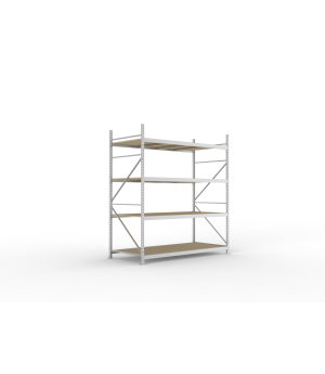 Weitspannregal Grundregal 2500×2200×1050 mm, 600 kg Fachlast