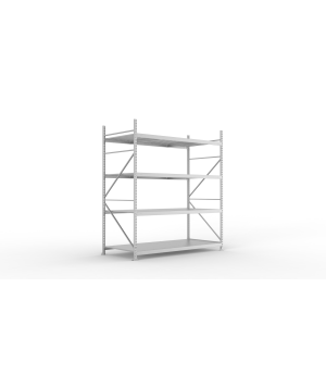 Weitspannregal Grundregal 2500×2200×1050 mm, 600 kg Fachlast