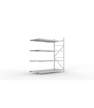 Weitspannregal Anbauregal 2500×2200×1050 mm, 600 kg Fachlast