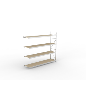 Weitspannregal Anbauregal 2500×2600×650 mm, 490 kg Fachlast 