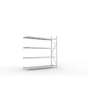 Weitspannregal Anbauregal 2500×2600×650 mm, 490 kg Fachlast 