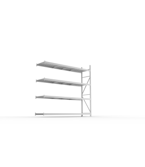 Weitspannregal Anbauregal 2500×2600×650 mm, 490 kg Fachlast 