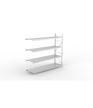Weitspannregal Anbauregal 2500×2600×800 mm, 490 kg Fachlast 