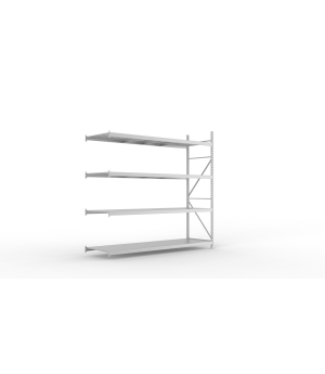 Weitspannregal Anbauregal 2500×2600×800 mm, 490 kg Fachlast 