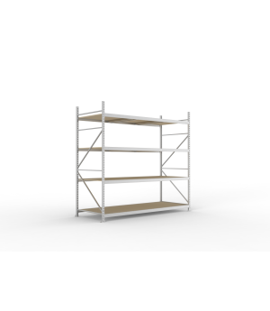 Weitspannregal Grundregal 2500×2600×1050 mm, 490 kg Fachlast