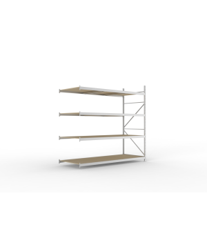 Weitspannregal Anbauregal 2500×2600×1050 mm, 490 kg Fachlast