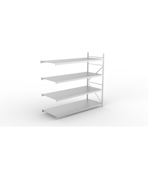 Weitspannregal Anbauregal 2500×2600×1050 mm, 490 kg Fachlast