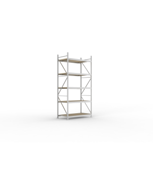 Weitspannregal Grundregal 3000×1400×800 mm, 600 kg Fachlast